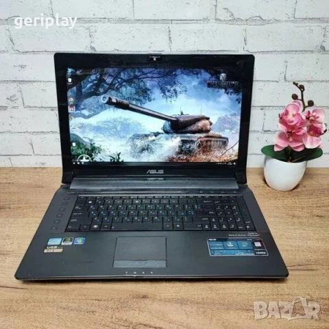 Голям и Бърз 17.3 Лаптоп ASUS с Intel Core i7 / 20Gb RAM / Видеокарта 2Gb / SSD + HDD, снимка 3 - Лаптопи за дома - 54714600