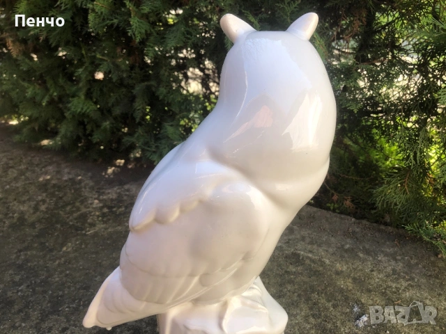 стар немски порцелан - голяма порцеланова фигура БУХАЛ, снимка 8 - Антикварни и старинни предмети - 51047983