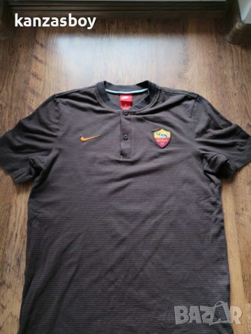  Nike AS Roma 17/18 - мъжка фенска тениска М, снимка 5 - Тениски - 54155962