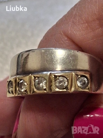 Красиви сребърни пръстени с камъни, снимка 4 - Пръстени - 54086471