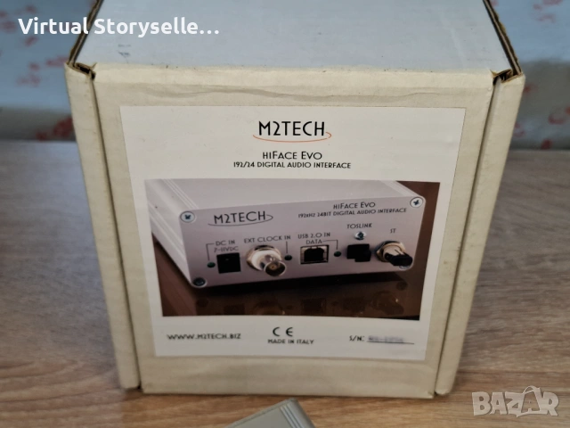 M2TECH HiFace EVO - 24bit/192kHz - Качествен Клок процесор с USB - Made in Italy, снимка 2 - Аудиосистеми - 54704887