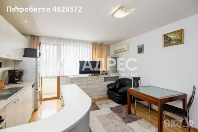 Двустаен апартамент, под наем, Варна, кв. Чайка Код на имота: 690621, снимка 2 - Апартаменти - 54562622
