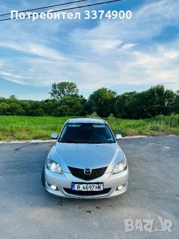 Mazda 3 1.6 Diesel 109к.с 2006г, снимка 3 - Автомобили и джипове - 54886938