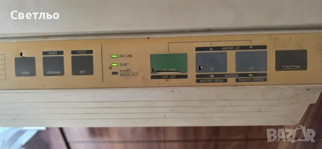 Ретро принтер Panasonic от 1977 година, снимка 4 - Антикварни и старинни предмети - 55333772