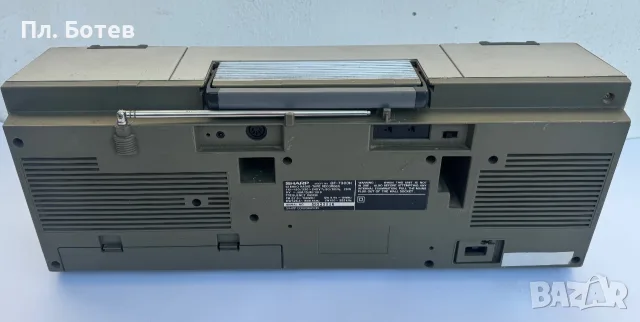 Радиокасетофон Sharp GF-7300, снимка 5 - Радиокасетофони, транзистори - 55550498