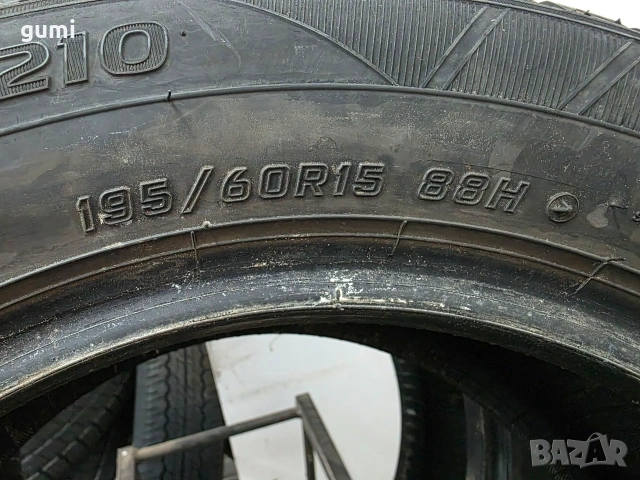 2бр зимни гуми 195/60/15 FALKEN L06019 , снимка 4 - Гуми и джанти - 54970676
