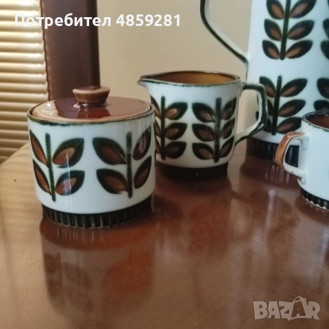Керамичен сервиз за чай, снимка 5 - Сервизи - 55108098