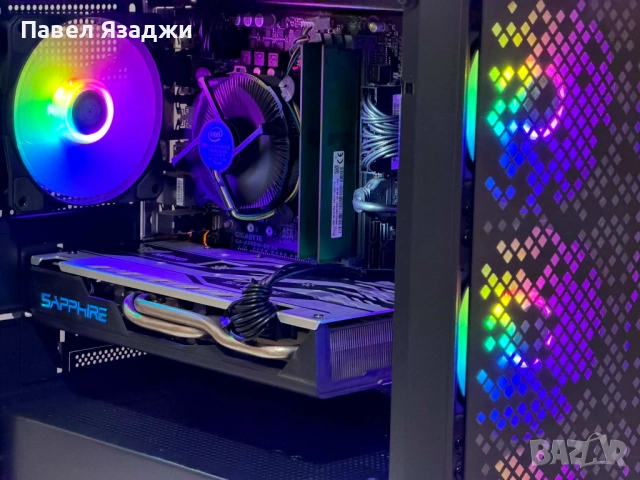 Геймърски компютър i5-7500 ,RX570 ,8GB, снимка 3 - Геймърски - 54272576