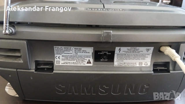 SAMSUNG RCD - S 30 , снимка 7 - Радиокасетофони, транзистори - 54739670