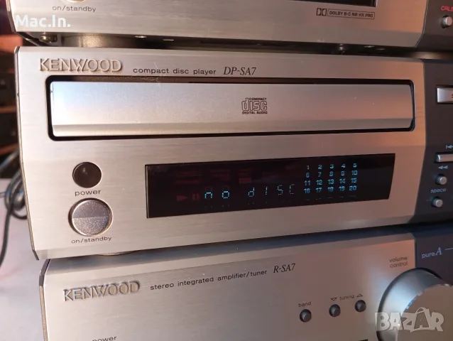 Система Kenwood -SA7, снимка 3 - Ресийвъри, усилватели, смесителни пултове - 55545414