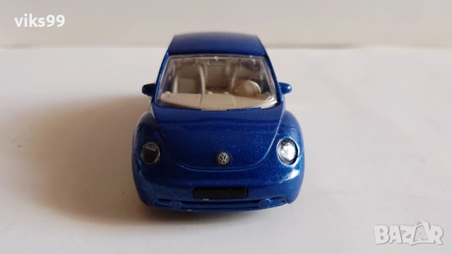 Bburago VOLKSWAGEN New Beetle MADE IN ITALY 1:43, снимка 7 - Колекции - 54592874