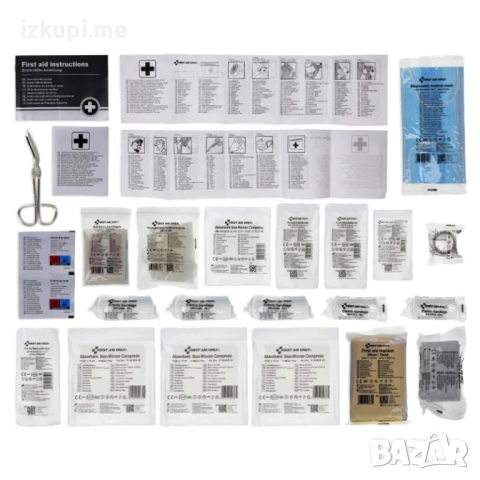 Аптечка за Гърция DIN 13164 – First Aid Only, снимка 3 - Аксесоари и консумативи - 54723288