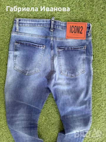 Мъжки дънки : DSQUARED2 Icon2 31, снимка 7 - Дънки - 55502990