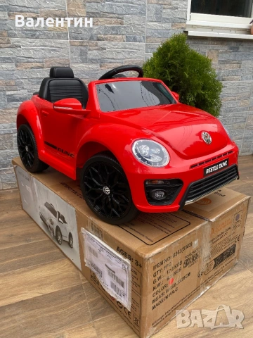 Детска кола с дистанционно VW BEETLE, снимка 2 - Електрически играчки - 54464373