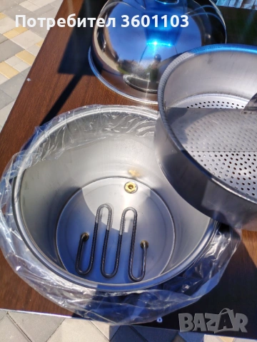 Количка за царевица на пара, снимка 12 - Колички за царевица - 54314892