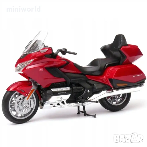 Honda Gold Wing мотор - мащаб 1:18 на Welly моделът е нов в кутия