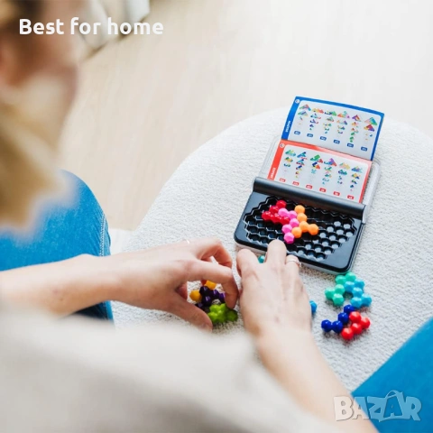 SmartGames – IQ Six Pro – 2D 3D пъзел за деца 8+ , снимка 5 - Други - 54935532