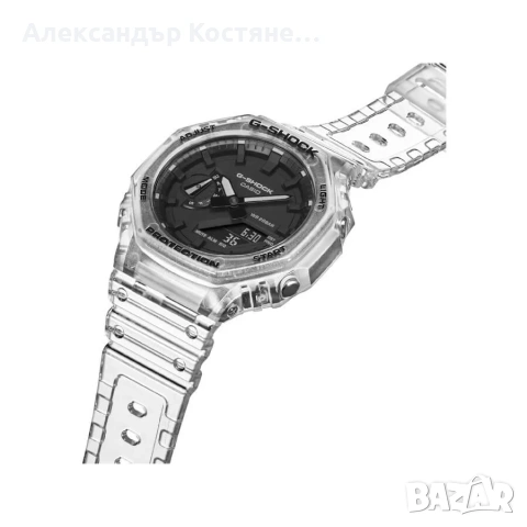 Нов часовник G-Shock GA-2100SKE-7AER - гаранция, снимка 2 - Мъжки - 55213738