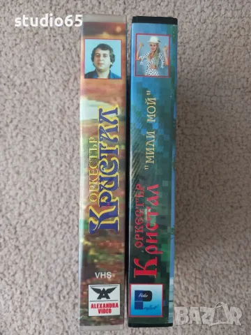 Музикални видеокасети - орк. Кристал оригинални, снимка 2 - DVD дискове - 53958948