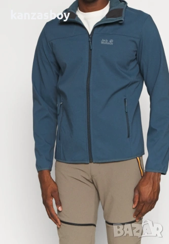 Jack wolfskin Soft shell jacket - мъжко яке р-р М, снимка 2 - Якета - 54136862