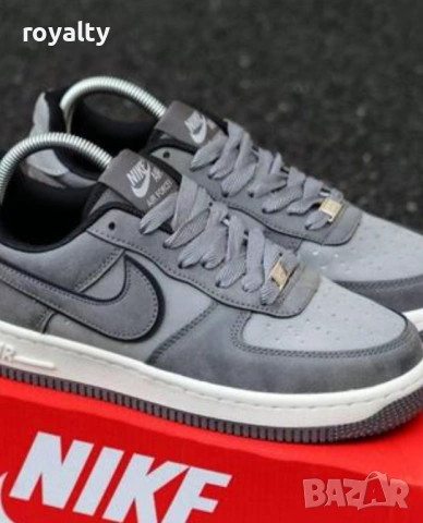 Nike Air Force 1 Нови Сиви Мъжки Маратонки 40-45 Номер Найк 