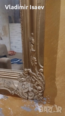 Огледало × Барок, снимка 2 - Антикварни и старинни предмети - 54019611