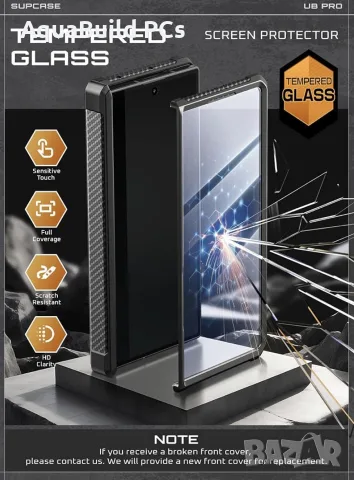 Supercase калъф за Samsung Galaxy Z Fold 7 със стойка и протектор, нов, снимка 5 - Калъфи, кейсове - 55530331