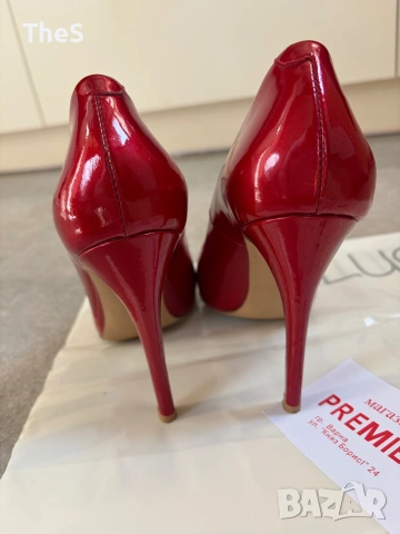 Обувки на висок ток, pier Lucci, носени са 2 часа, без забележки, снимка 7 - Дамски обувки на ток - 54173535