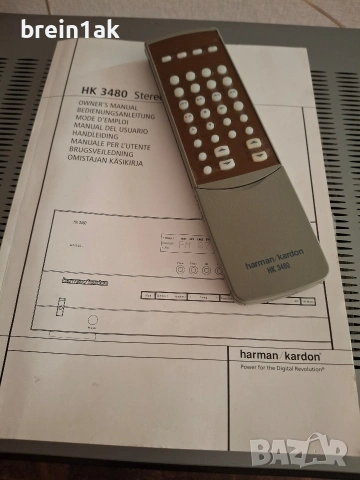 Harmah Kardon HK3380, снимка 4 - Ресийвъри, усилватели, смесителни пултове - 55191427