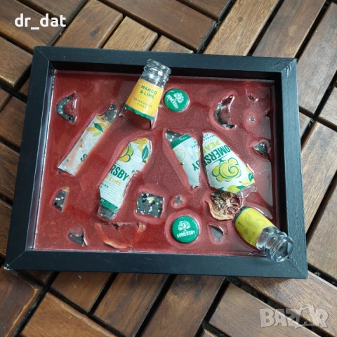 Самоделна картина плакет Somersby