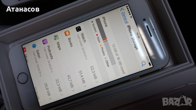 Iphone 6S 16GB като за части - 25€, снимка 4 - Apple iPhone - 55193025