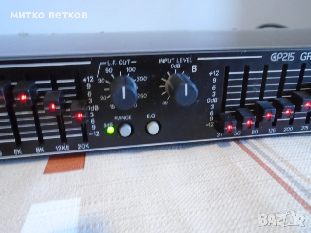 еквалайзер Harrison gp215, снимка 3 - Еквалайзери - 54142421