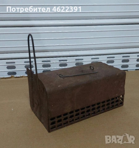 Стар капан за мишки, снимка 3 - Други стоки за дома - 54438930