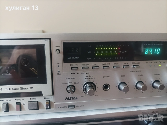 Продавам комбайн дек, усилвател и тунер Panasonic SG-65, снимка 3 - Ресийвъри, усилватели, смесителни пултове - 55071783