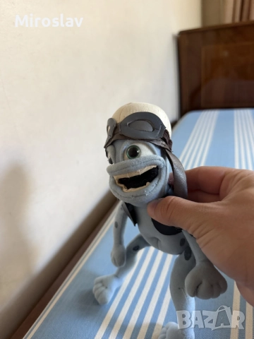 Оригинална ретро плюшена играчка Crazy Frog / The Annoying Thing (2005 г.) лудата жаба, снимка 3 - Колекции - 55355261