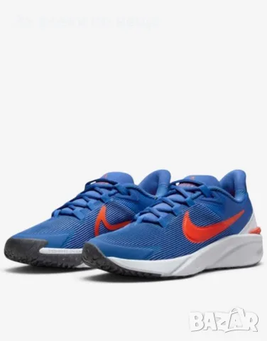 NIKE Star Runner 4 Blue / White Дамски Маратонки👟Дамски Спортни Обувки Код P2911
