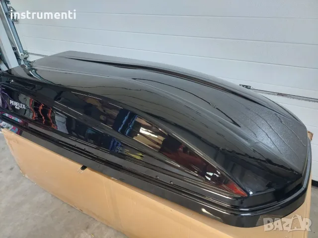Автобокс (Багажник за таван) Perflex Eco Black 370 и 500 л.