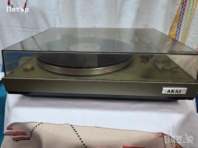 Грамофон Akai AP 100C, снимка 6 - Грамофони - 55409313
