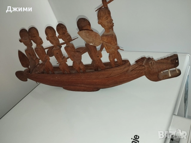 африканска дърворезба, снимка 5 - Антикварни и старинни предмети - 54454834