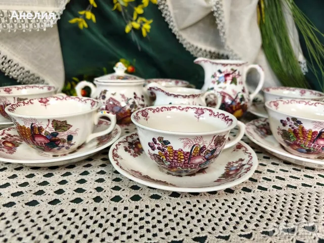 Mason's-Кошница с плодове мнооого неща , снимка 13 - Чинии - 55335465