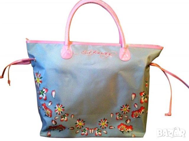 Ed Hardy оригинален сет чанта и обувки, снимка 11 - Дамски ежедневни обувки - 54350701