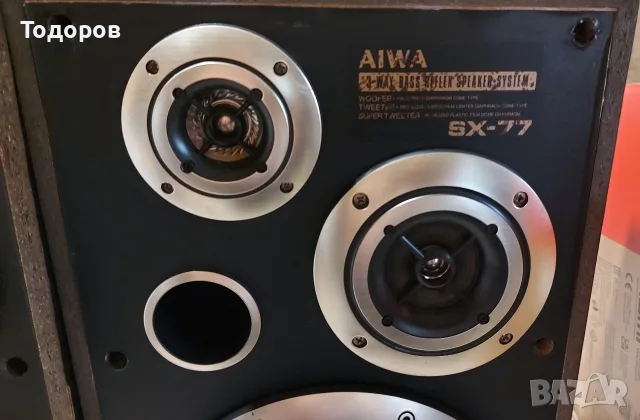 Aiwa SX-77 60W/6 Ohm трилентови тонколони , снимка 6 - Тонколони - 55316032