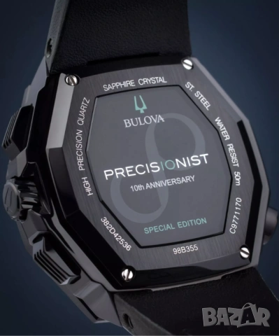 Часовник BULOVA PRECISIONIST X 98B355 - специално издание, снимка 5 - Мъжки - 54308086