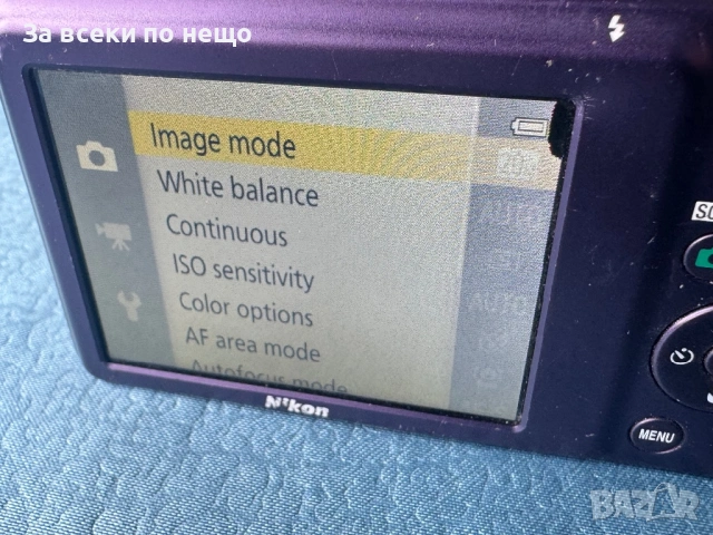 Цифров фотоапарат Nicon Coolpix S3500 ,  20.1MP , 7х оптичен зум, снимка 10 - Фотоапарати - 54503692