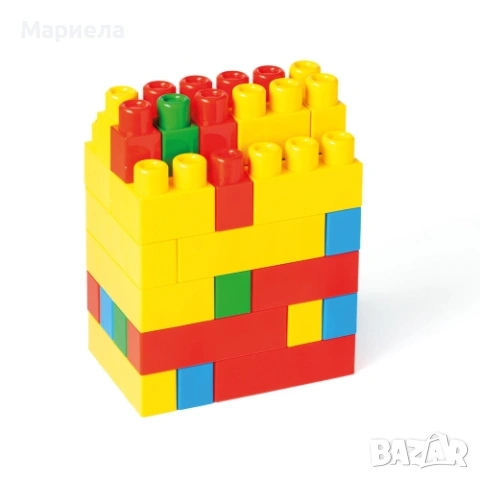 Wader Builder Blocks / Конструктор с едри елементи 45 части, снимка 6 - Конструктори - 55175760