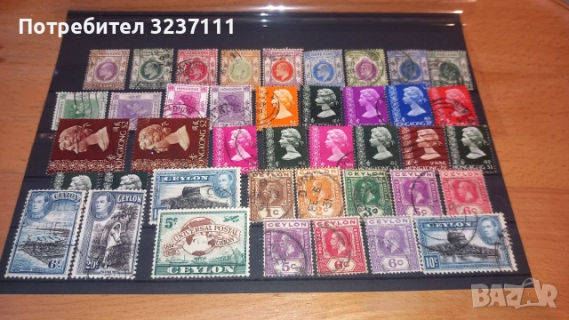 Марки от Британски колонии , снимка 2 - Филателия - 54393313