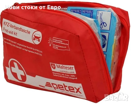 Petex Автомобилна Аптечка за ГърцияТекстилна , снимка 7 - Аксесоари и консумативи - 55320821