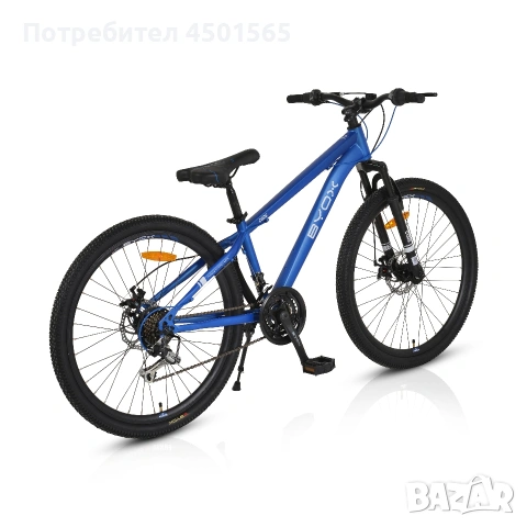 Велосипед със скорости 26" Code син , снимка 3 - Детски велосипеди, триколки и коли - 54779216