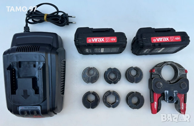 Virax M21+ - Акумулаторна преса за фитинги перфектен!, снимка 9 - Други инструменти - 55224553
