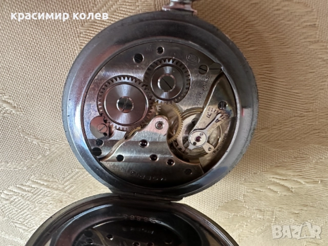 оригинален швейцарски джобен часовник "Moeris", снимка 5 - Антикварни и старинни предмети - 54766343